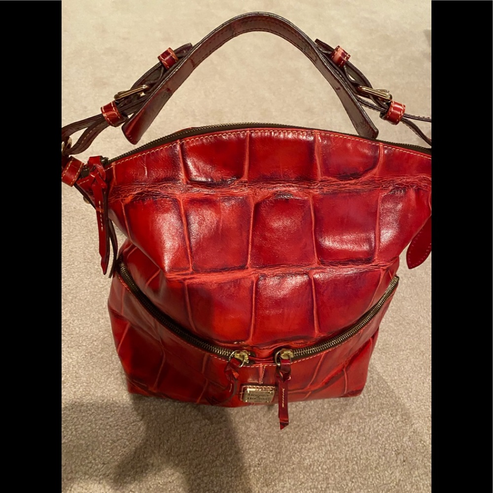 Dooney and Bourke red purse……PRICE DROP